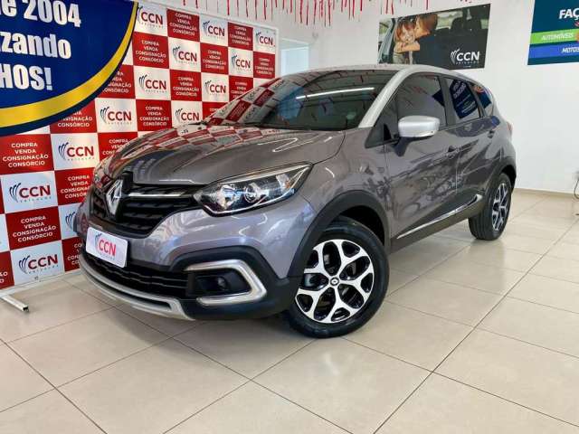 Renault Captur Intense 1.3 TB 16V Flex 5p Aut. - SUV - Cinza - 2021/2022