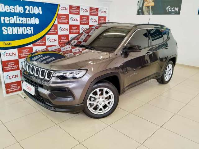 Jeep Compass SPORT T270 1.3 TB 4x2 Flex Aut.  - Cinza - 2022/2022