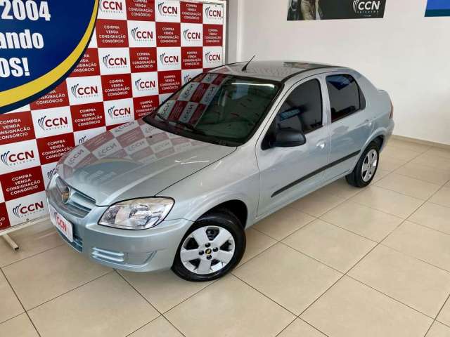 Chevrolet Prisma  Sed. Maxx/ LT 1.4 8V ECONOF. 4p  - Prata - 2008/2008