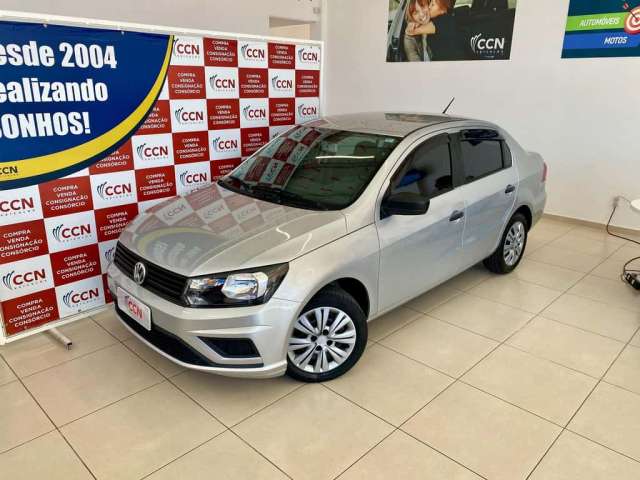 Volkswagen Voyage 1.6 MSI Flex 8V 4p  - Prata - 2018/2019