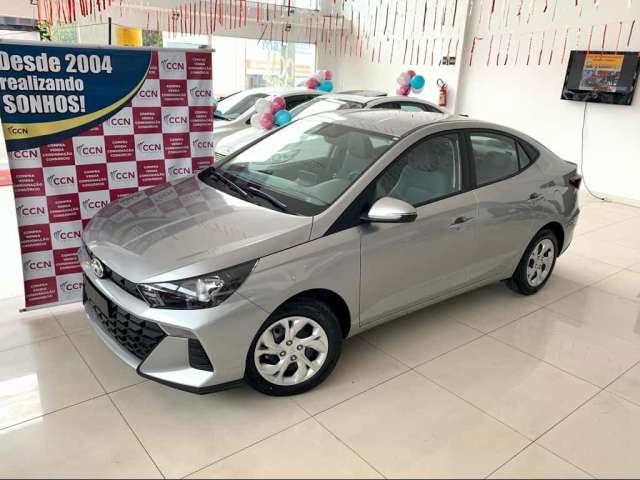 Hyundai HB20S Comfort Plus 1.0 Flex 12V Mec - Prata - 2024/2025