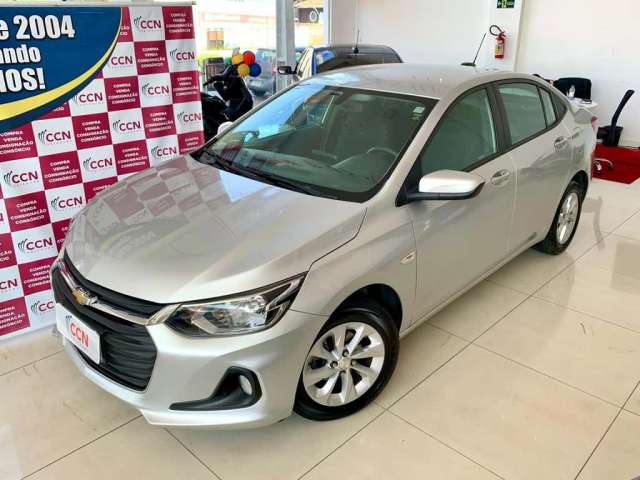 Chevrolet Onix SEDAN Plus LT 1.0 12V TB Flex Mec.  - Prata - 2020/2020