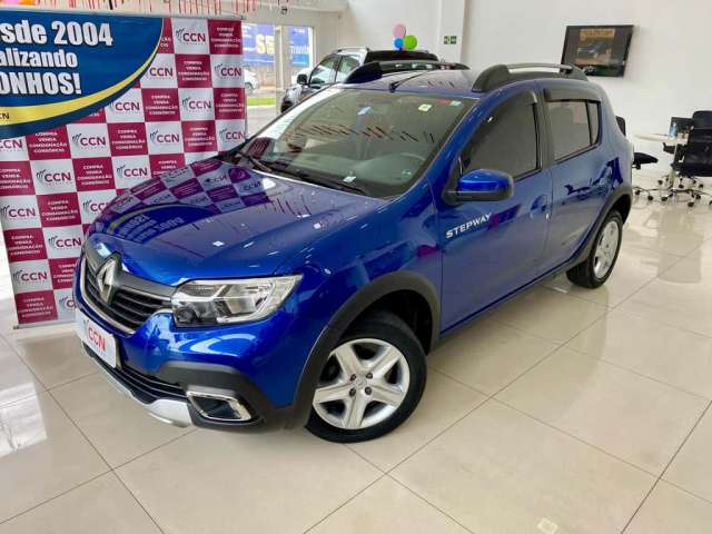 Renault Sandero STEPWAY Zen Flex 1.6 16V Mec.  - Azul - 2020/2021