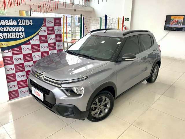 Citroën C3 Feel 1.0 Flex 6V 5p Mec.  - Cinza - 2023/2023