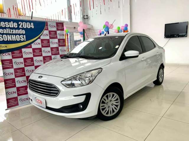 Ford Ka+ Sedan 1.0 SE/SE PLUS TiVCT Flex 4p  - Branca - 2018/2019