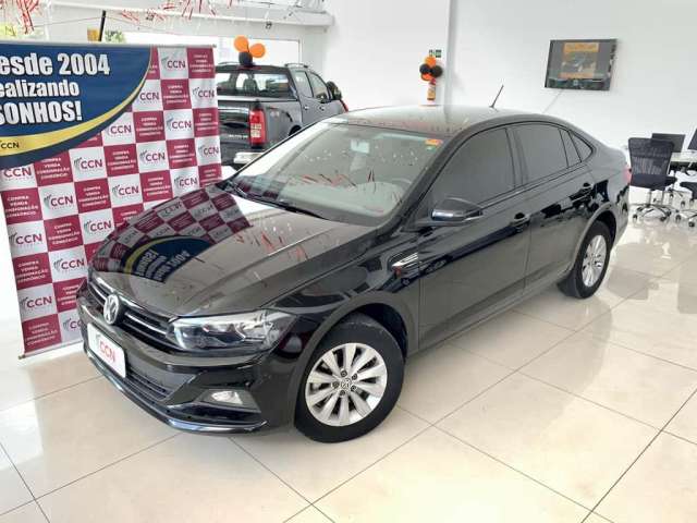 Volkswagen Virtus Comfort. 200 TSI 1.0 Flex 12V Aut  - Preta - 2020/2021