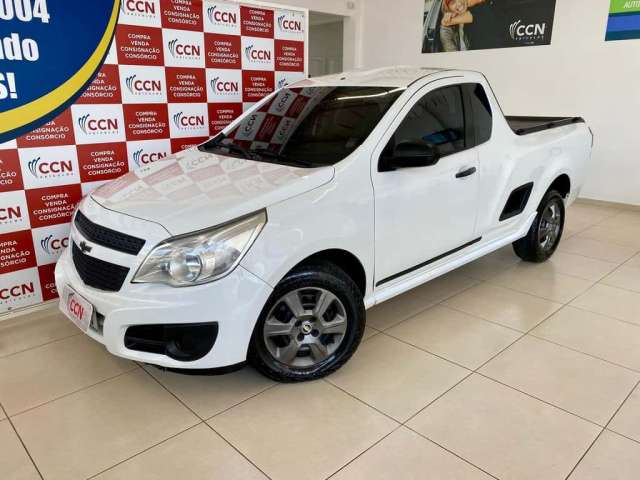 Chevrolet Montana LS 1.4 ECONOFLEX 8V 2p  - Branca - 2016/2017