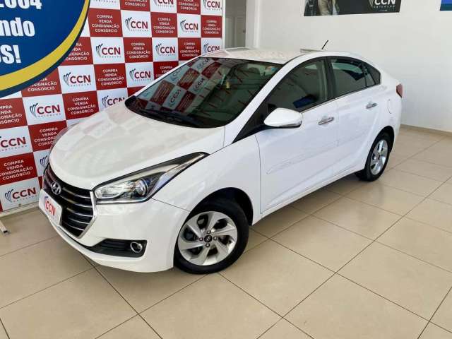 Hyundai HB20S Premium 1.6 Flex 16V Aut. 4p  - Branca - 2016/2016