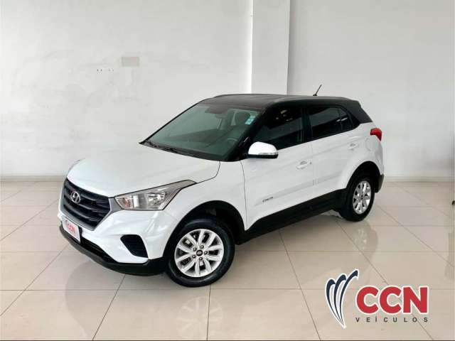 Hyundai Creta Action 1.6 16V Flex Aut.  - Branca - 2020/2021