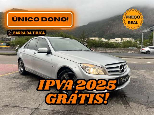 Mercedes-benz C 180 2011 1.8 cgi classic 16v gasolina 4p automático