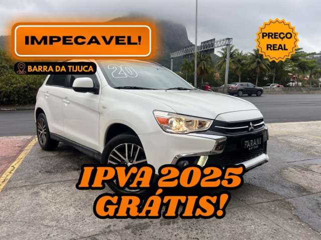 Mitsubishi Asx 2020 2.0 mivec flex gls cvt