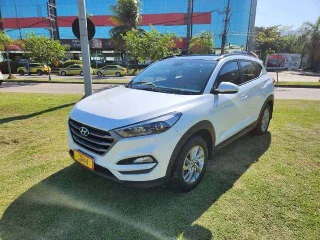 Hyundai Tucson GLS 1.6 Turbo 16V Aut. - Branca - 2018/2019