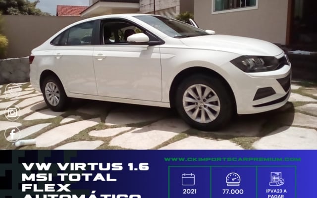 Volkswagen Virtus 2021 por R$ 79.000, Campo Grande, MS - ID