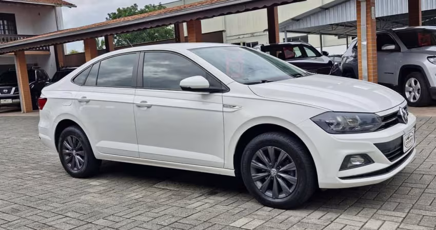 Volkswagen Virtus Comfort. 200 TSI 1.0 Flex 12V Aut  - Branca - 2018/2019