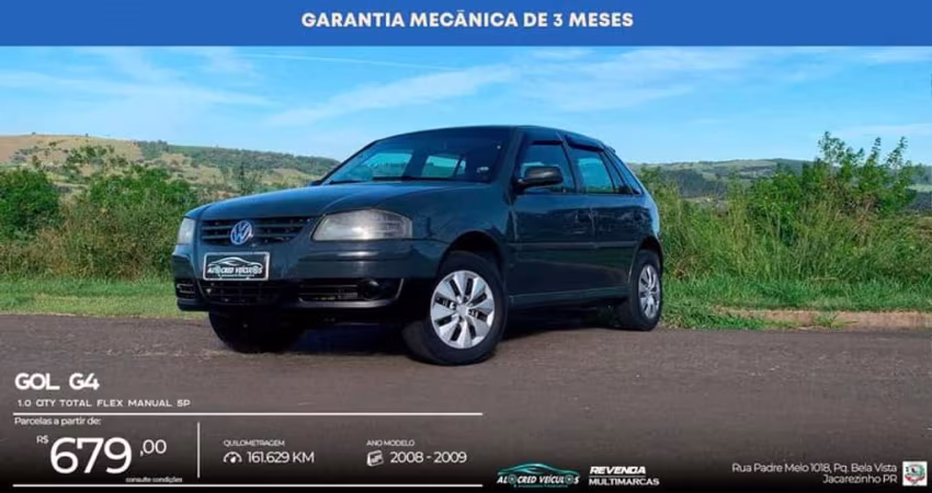 VOLKSWAGEN GOL 1.0 GIV 2009