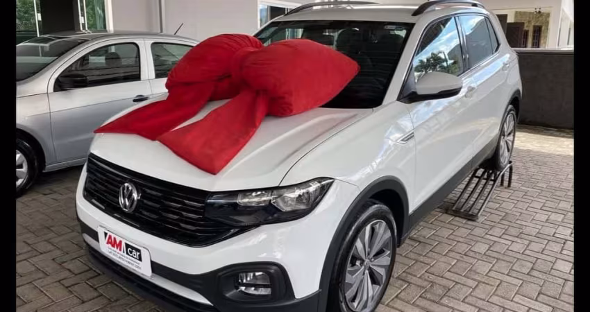 Volkswagen T-Cross COMFORLINE 200 TSI - Branca - 2019/2020