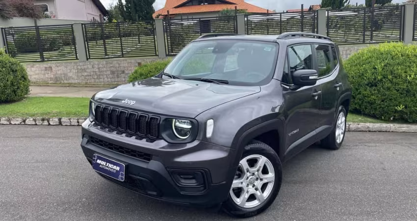 Jeep Renegade Sport T270 1.3 TB 4x2 Flex Aut.  - Cinza - 2022/2023