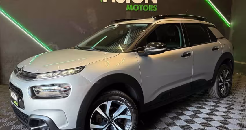 Citroën C4 CACTUS SHINE 1.6 TURBO  - Prata - 2019/2020