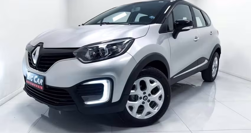 Renault Captur Life 1.6 16V Flex Aut.  - Prata - 2017/2018
