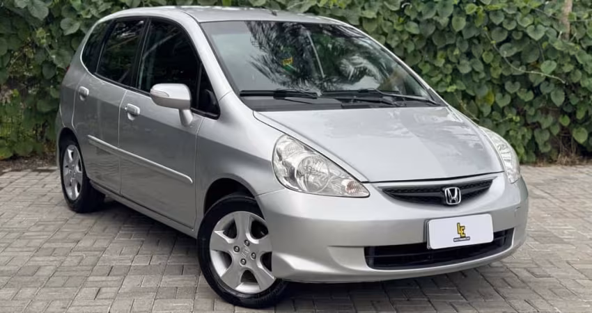 Honda Fit EX Aut - Prata - 2006/2007