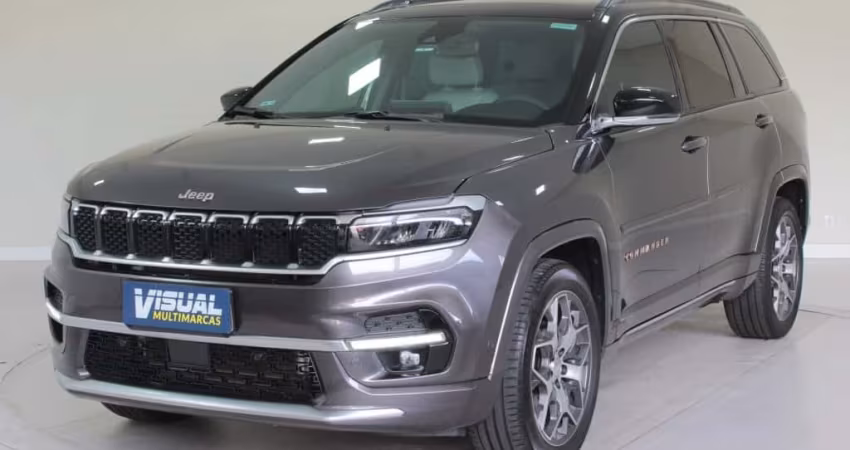 JEEP COMMANDER OVERLAND 1.3 TURBO AUTOMÁTICO 6M - 2023 - CINZA