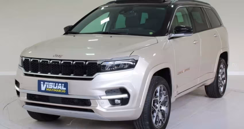 JEEP COMMANDER OVERLAND 2.0 TD4X4 7L TURBO DIESEL AUTOMÁTICO 9M - 2022 - DOURADA