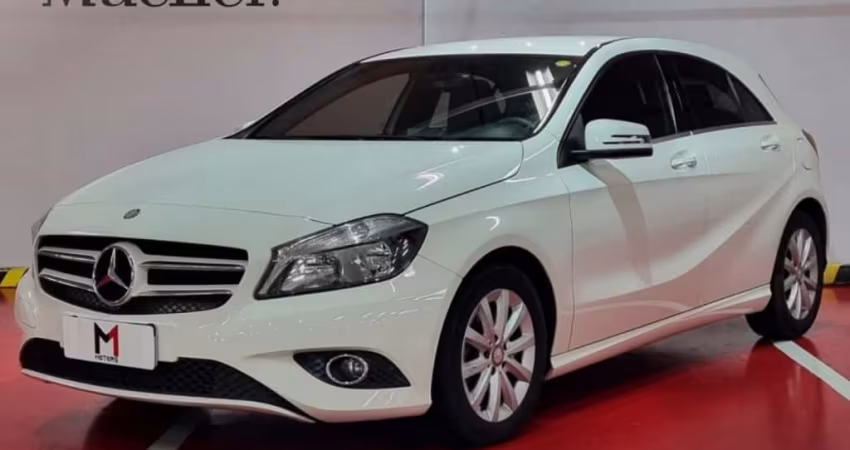 MERCEDES-BENZ A 200 STYLE 1.6 TURBO GASOLINA AUTOMÁTICO - 2015 - BRANCO
