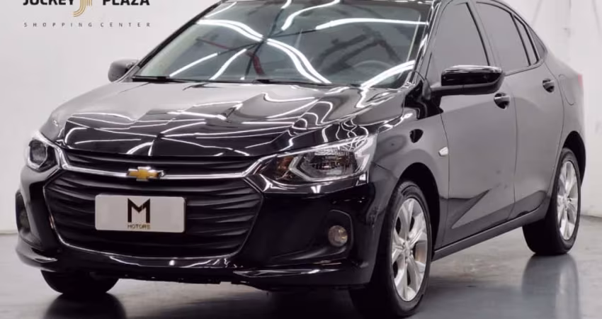 CHEVROLET ONIX PLUS LTZ 1.0 TURBO FLEX MANUAL - 2023 - PRETO