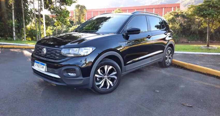 Volkswagen T-Cross 200 TSI 1.0  Flex 12V 5p Aut. - Preta - 2022/2022
