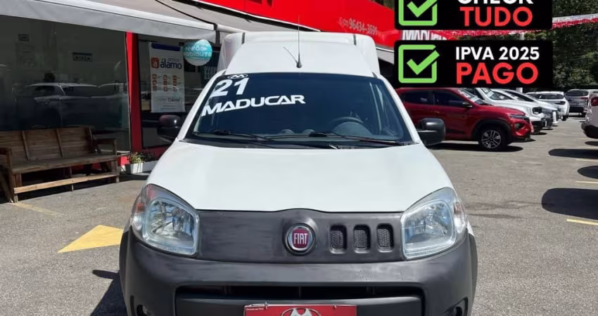 Fiat Fiorino 2021 1.4 mpi furgão hard working 8v flex 2p manual