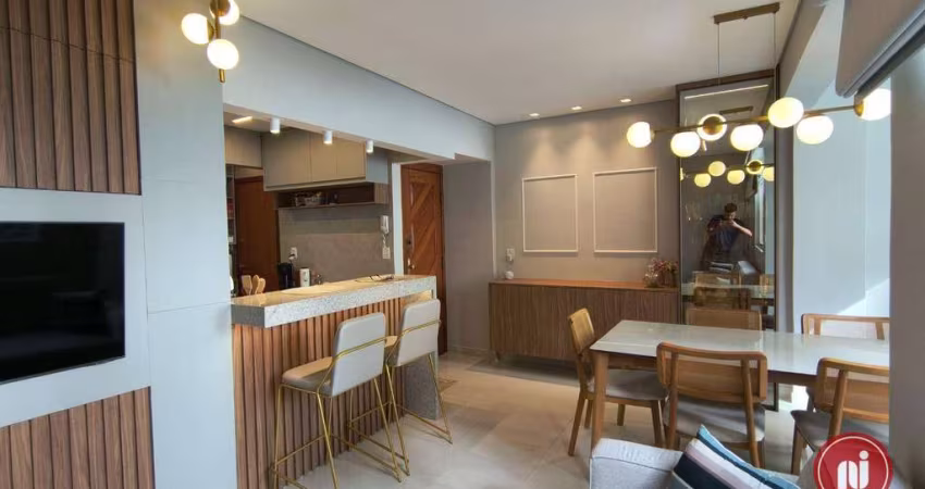 Apartamento com 3 dormitórios à venda, 100 m² por R$ 680.000 - Buritis - Belo Horizonte/MG