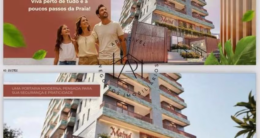 Apartamento na Planta para Venda em Praia Grande, Guilhermina, 2 dormitórios, 1 suíte, 2 banheiros, 1 vaga