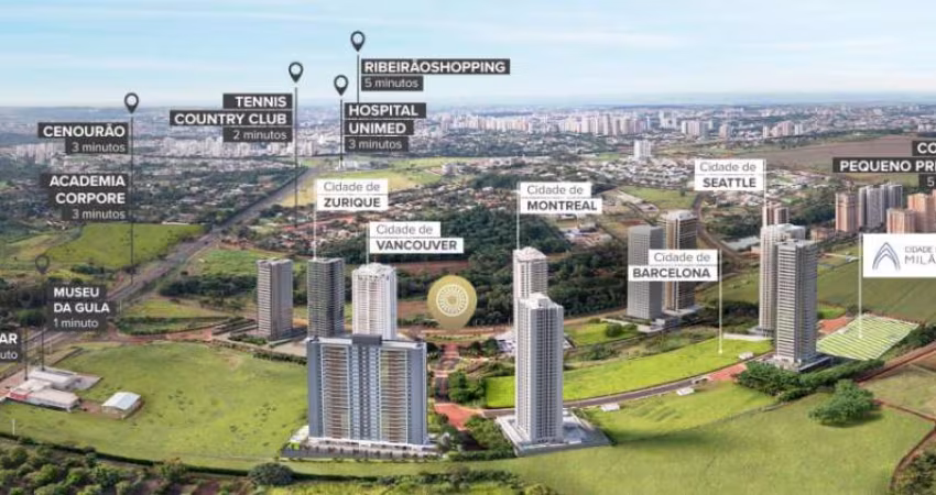 Apto garden no Cond Cidade de Milao