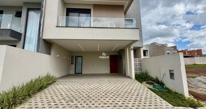 Sobrado Alto Padrão com 04 Quartos no Residencial Life Garden em São Jose dos Pinhais