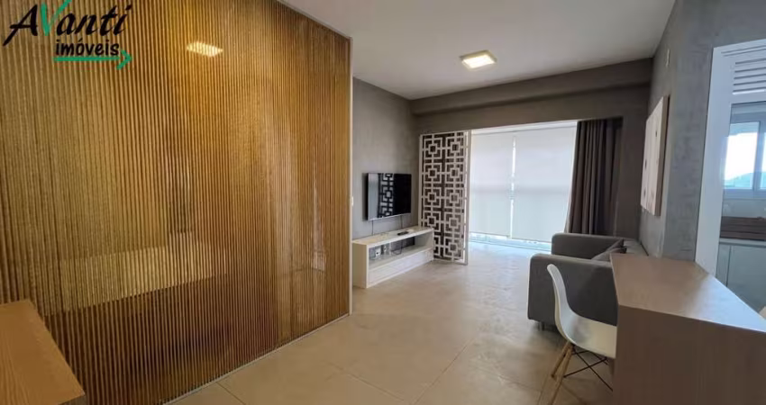 Maralta - Apartamento tipo studio mobiliado para alugar, em prédio com lazer, na Ponta da Praia em Santos.