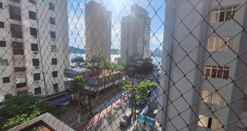 Apartamento 2 Quartos com sacada, 1 Vaga - Itararé - São Vicente - SP