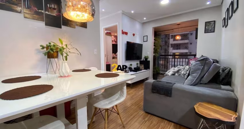 Apartamento moderno e aconchegante à venda ou locação na Vila Andrade, São Paulo-SP: 2 quartos, 1 banheiro, 1 vaga, 48 m².