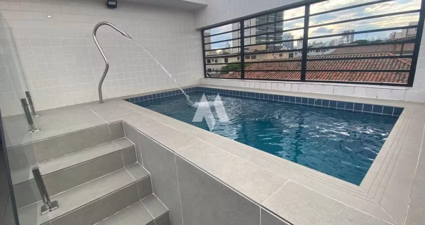 Casa triplex com piscina e churrasqueira para Locação -  Ponta da Praia em Santos/Sp.