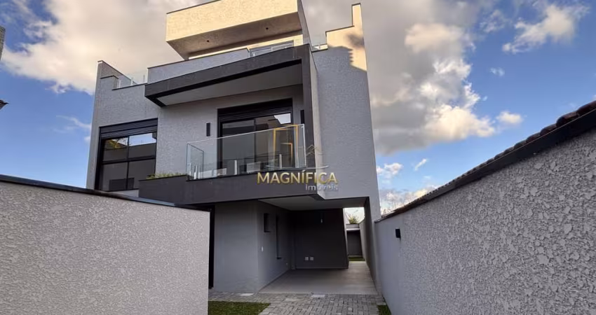 Casa em condomínio fechado com 3 quartos à venda na Rua Frederico Trevisan, 110, Santa Felicidade, Curitiba