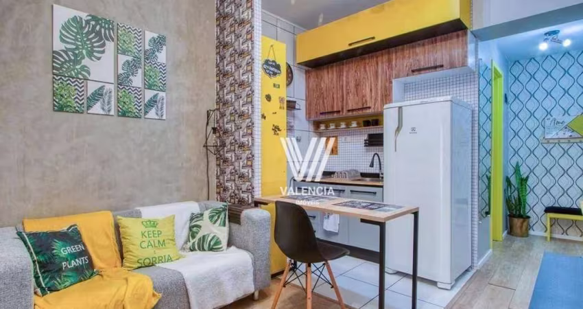 Res. Living Smart  | 1 Dorm | 33m² priv | Centro - CURITIBA/PR