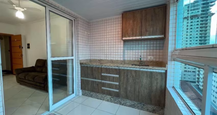 Apartamento com 1 dorm sendo 1 suíte com varanda gourmet - Mobiliado!