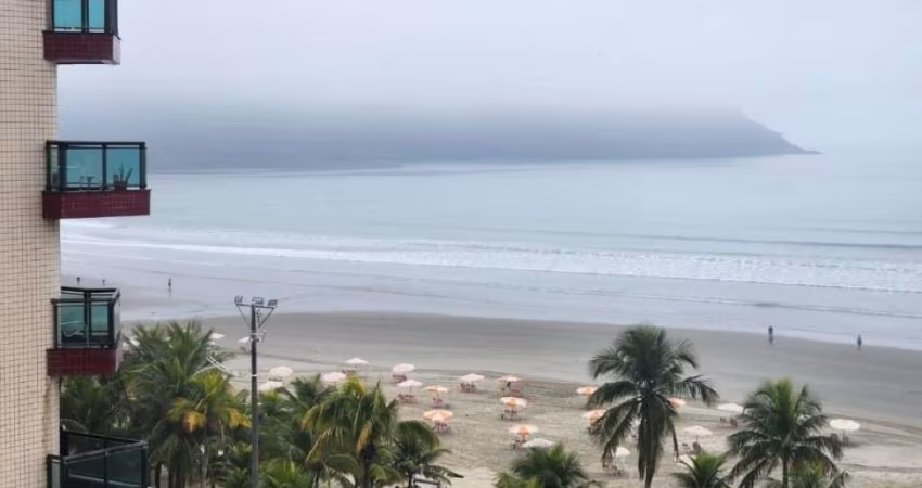 Apartamento com 1 dorm em Prédio Frente Mar no Canto do Forte! Andar Alto!!
