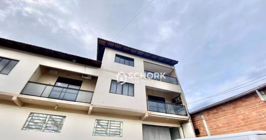 Apartamento com 3 dormitórios para alugar, 100 m² por R$ 1.753,78/mês - Itoupava Central - Blumenau/SC