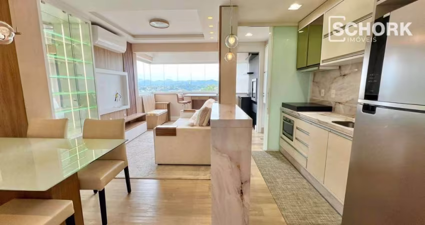 Apartamento com 2 dormitórios para alugar, 92 m² por R$ 3.952,03/mês - Itoupava Seca - Blumenau/SC