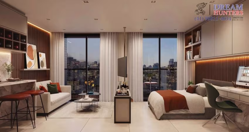 Apartamento com 1 quarto à venda na Avenida Visconde de Guarapuava, 3070, Centro, Curitiba