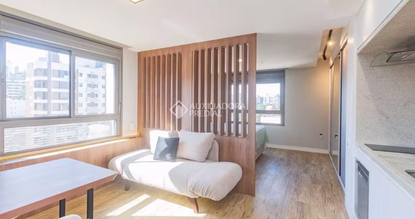 Apartamento com 1 quarto para alugar na Avenida Lageado, 615, Petrópolis, Porto Alegre