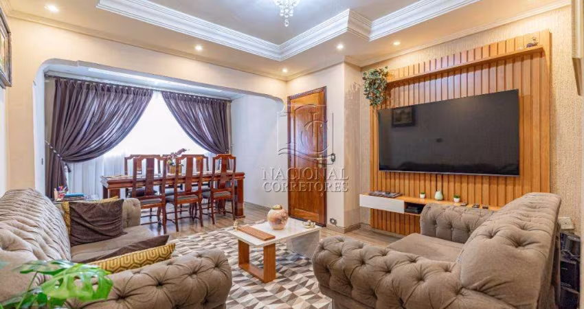Sobrado com 3 dormitórios à venda, 119 m² por R$ 770.000,00 - Parque João Ramalho - Santo André/SP