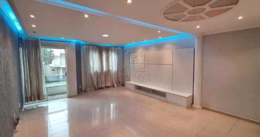 Sobrado com 3 dormitórios para locação , 207 m² - Campestre - Santo André/SP