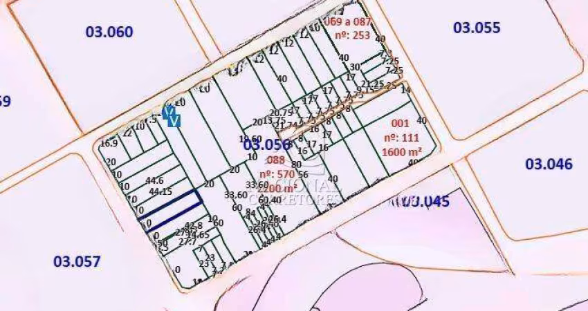 Terreno à venda 243m² de área útil - Campestre - Santo André / SP