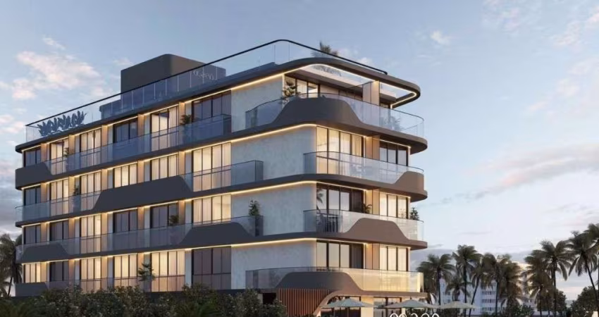 Flat com 1 dormitório à venda, 28 m² por R$ 570.000 - Jardim Oceania - João Pessoa/PB